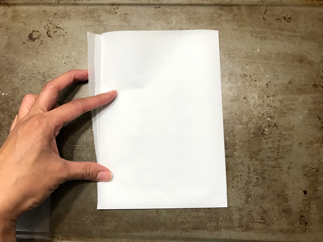 fold parchment