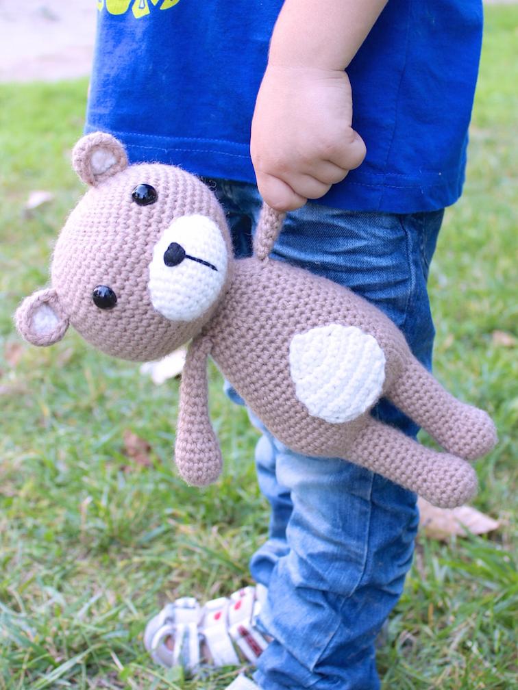 Vinnie the Teddy Bear Crochet Pattern