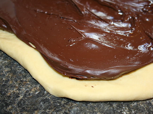 Spread the filling