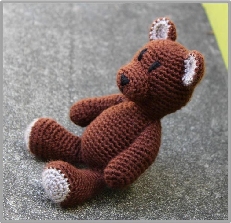 Little Teddy Bear Crochet Pattern