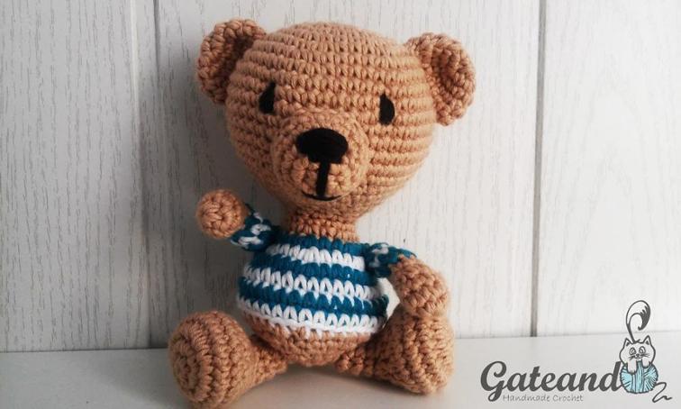 Picasso Teddy Bear Crochet Pattern