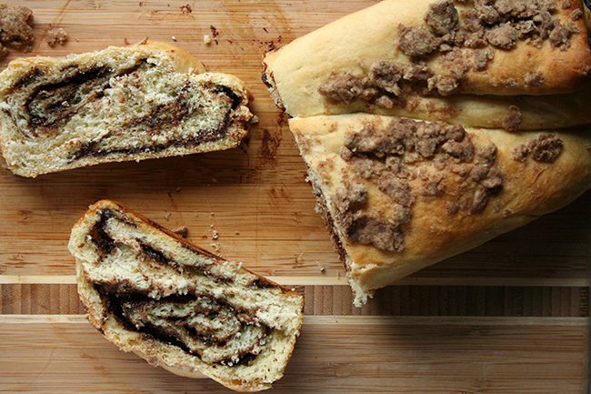 Sliced babka