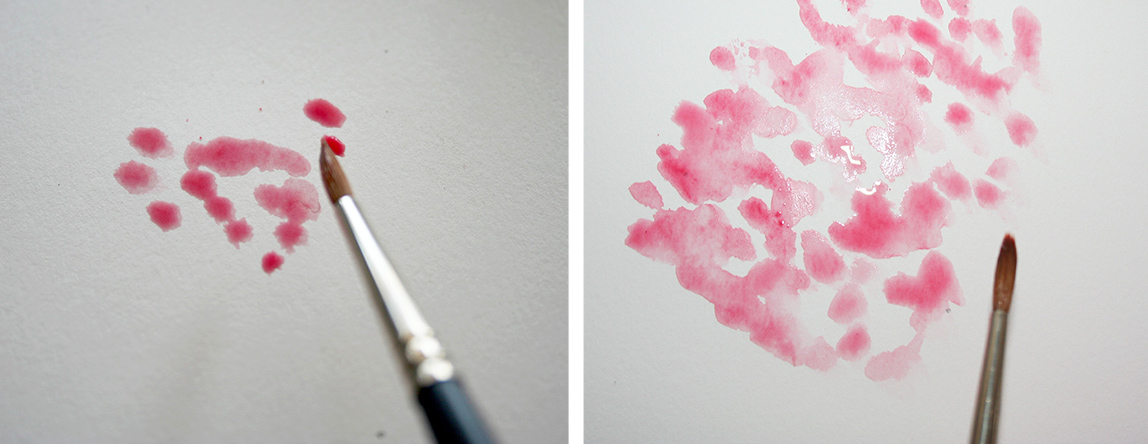 Cherry blossom painting