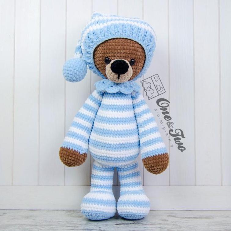 Sydney the Big Teddy Bear Crochet Pattern