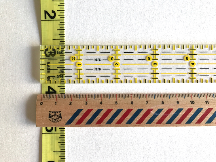 Width of Measuring Tape