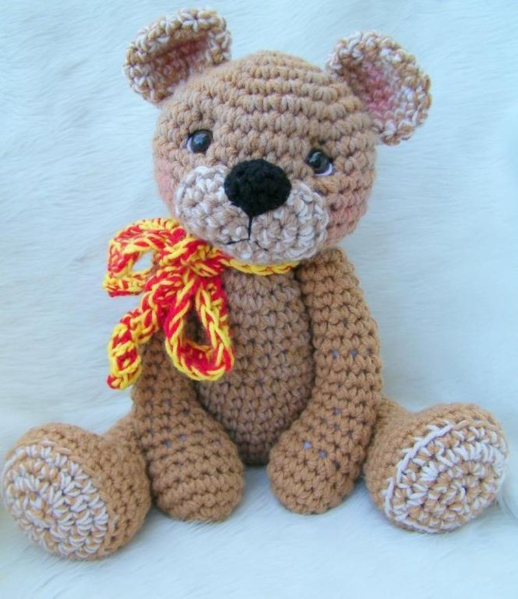 Teddy Bear for Hugs Crochet Pattern