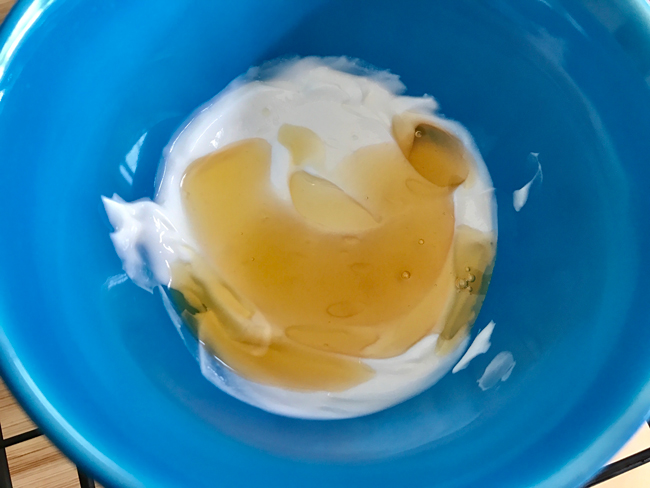 Maple Yogurt Glaze