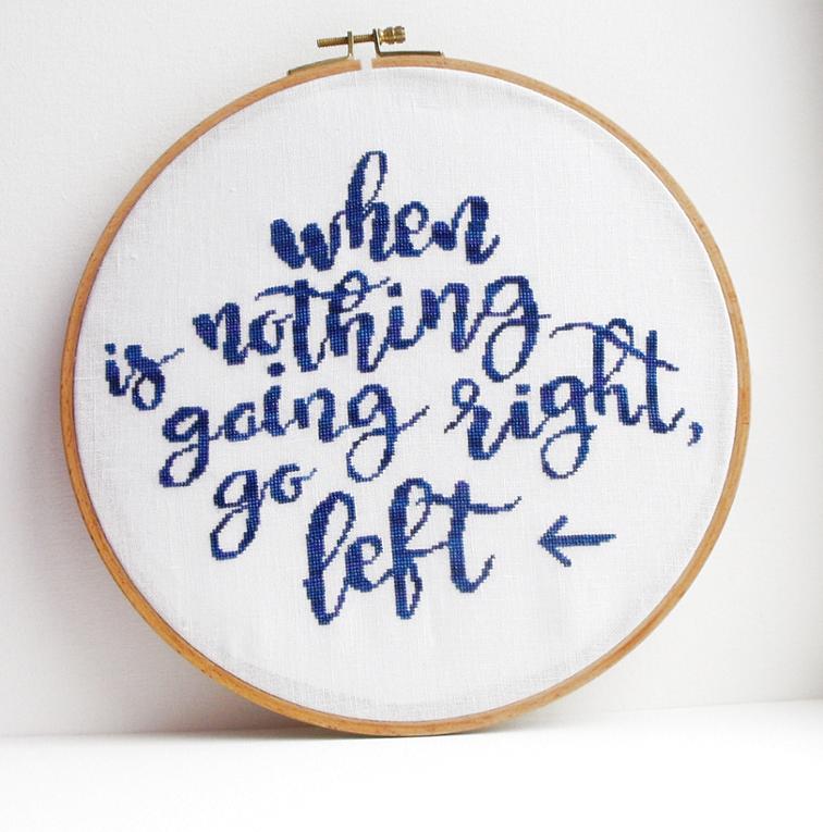 When Nothing Is Going Right, Go Left