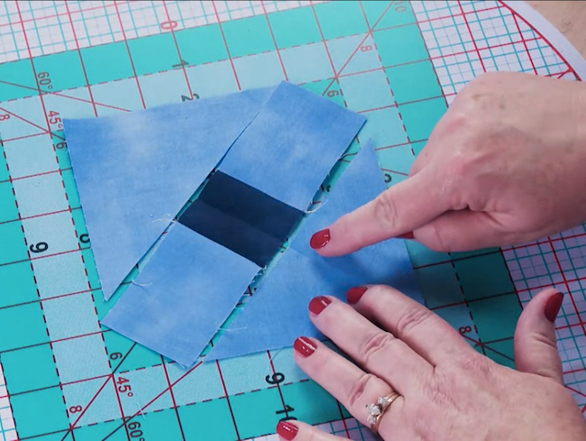 Finger Pressed Quilt Pieces