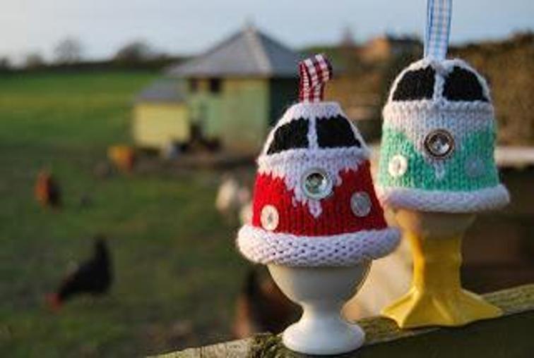 Campervan Egg Cosy Knitting Pattern