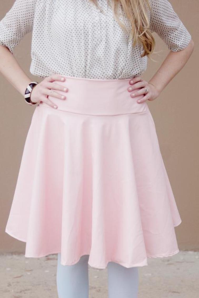 Free Circle Skirt Sewing Tutorial