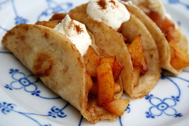 Apple Pie Tacos