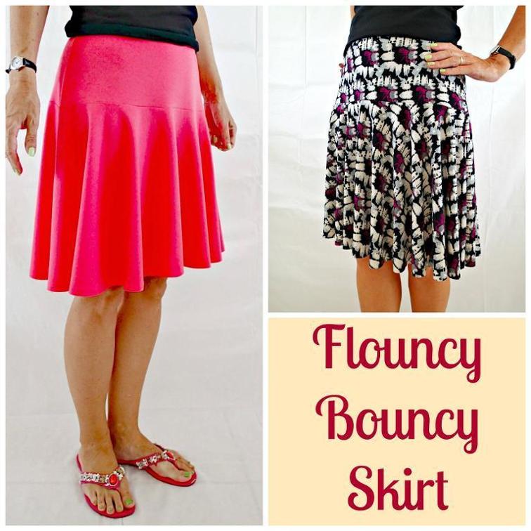 Flouncy Bouncy Skirt Sewing Pattern