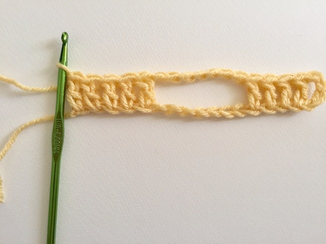 jacob ladder crochet stitch 1