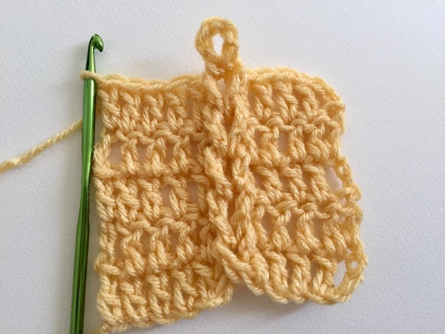 jacob ladder crochet stitch 5