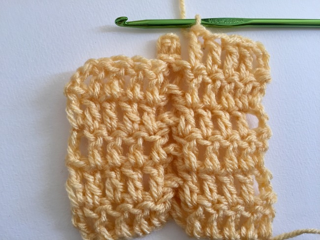 jacob ladder crochet stitch 6