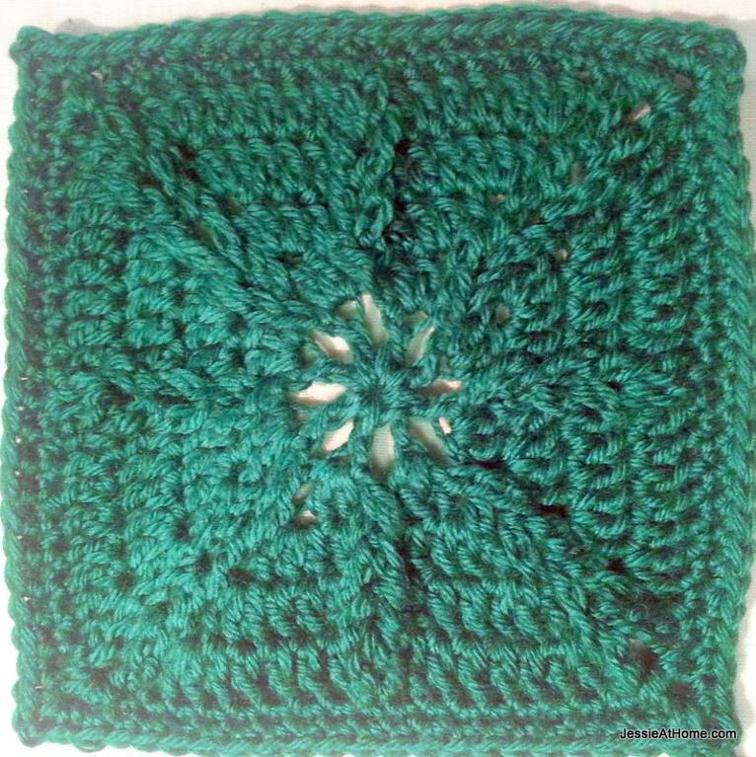 jacob's ladder crochet square pattern