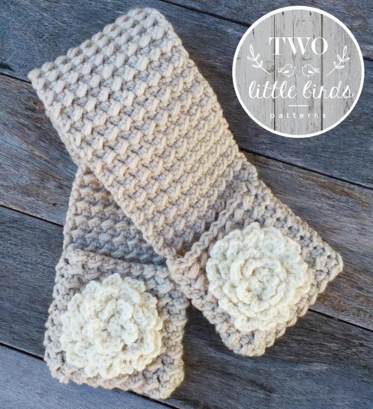 Kenzie Pocket Scarf Crochet Pattern