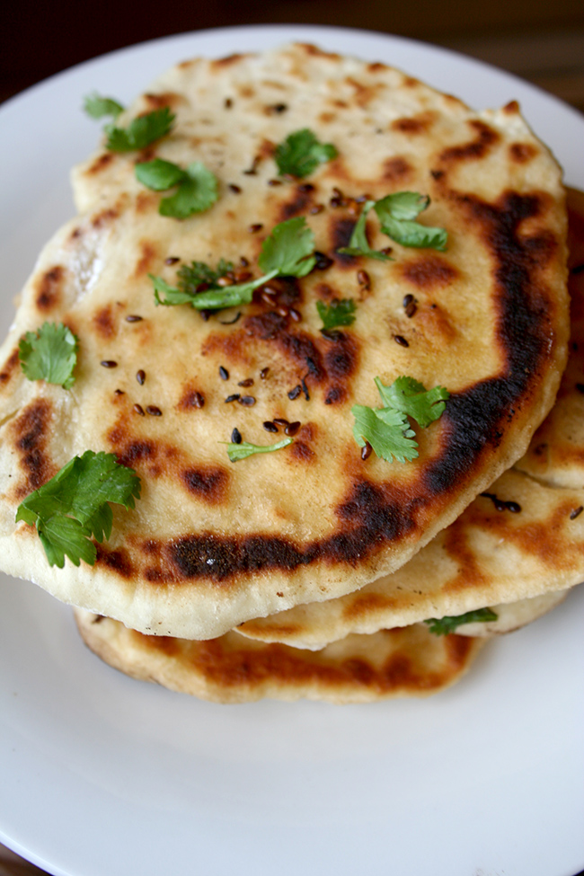 Homemade Kulcha Bread