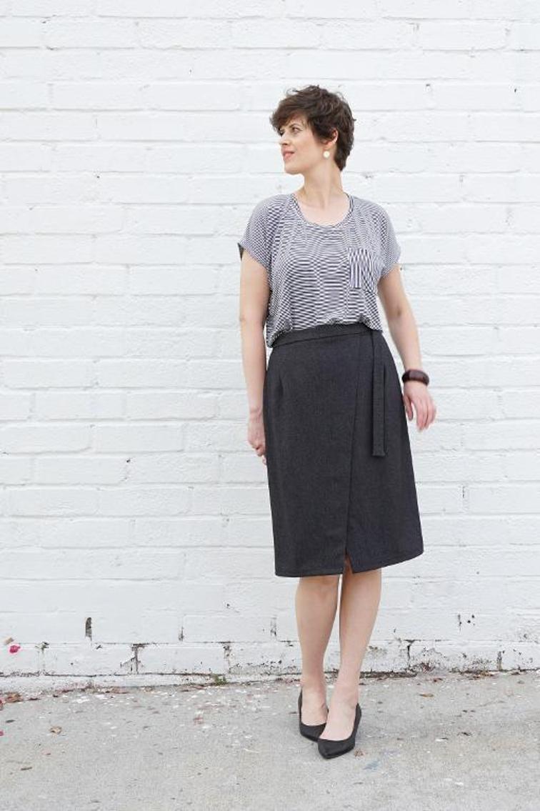 Nita Wrap Skirt Sewing Pattern