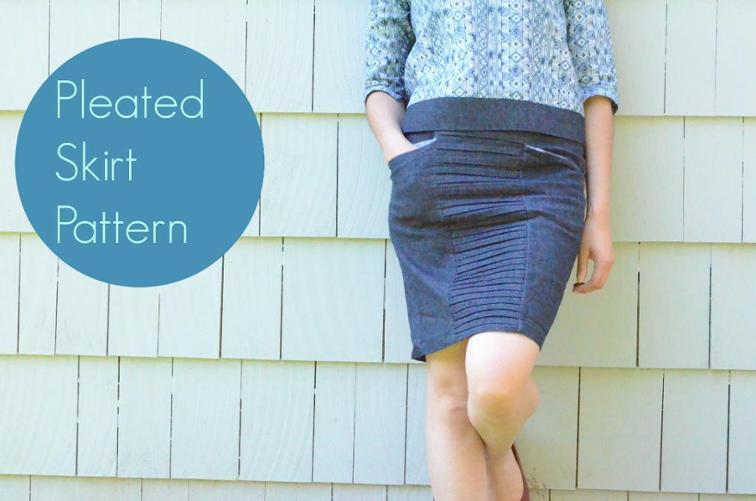 Pleated Skirt Sewing Pattern