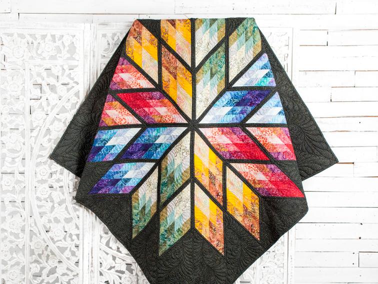 Prismatic Star Quilt