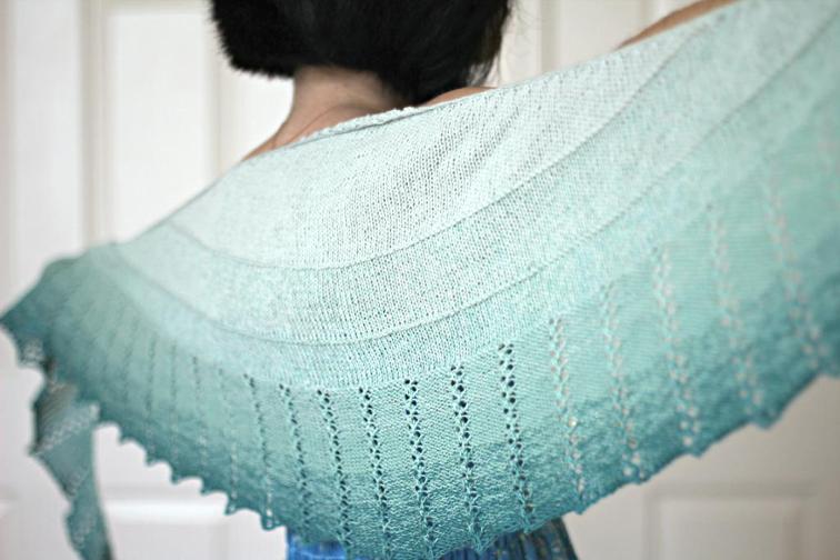 Spearmint Tea Shawl FREE Knitting Pattern