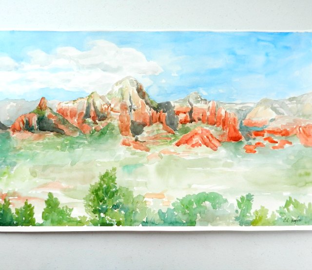 Watercolor Landscape