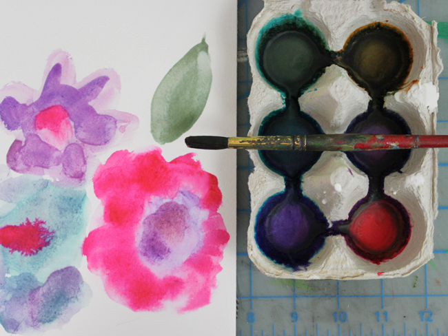 watercolor paint diy