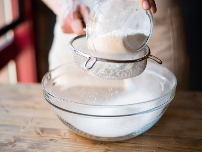 Sifting Flour