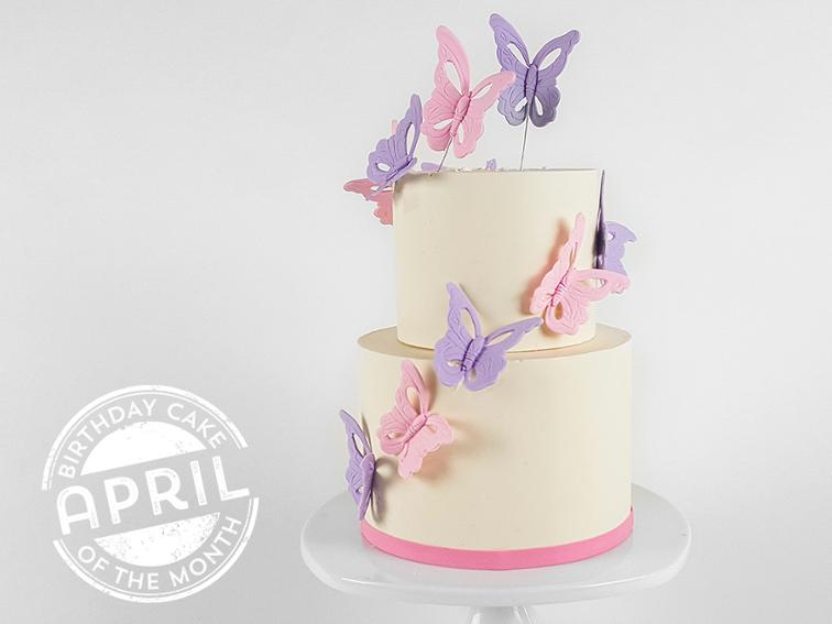 Butterfly Birthday Cake