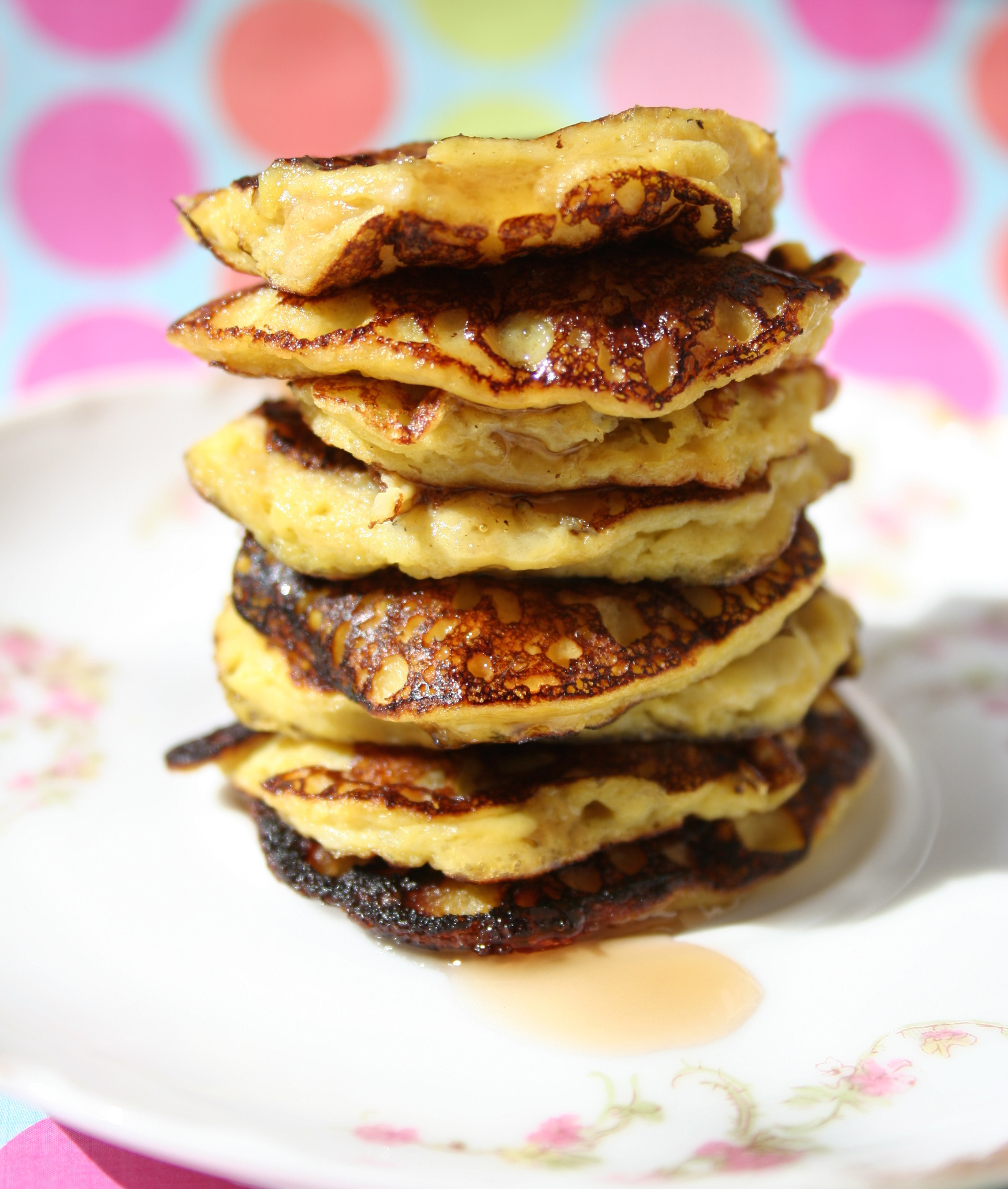 Two-ingredient banana pancakes recipe