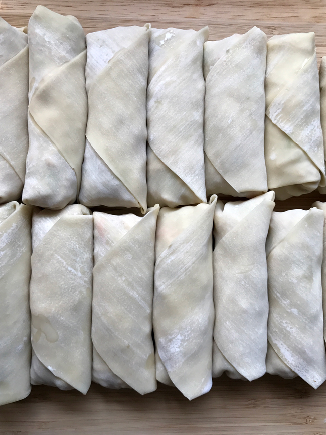 wrapped eggrolls