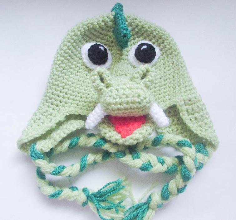 Dragon Crochet Hat Pattern