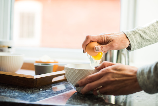 Cracking an Egg