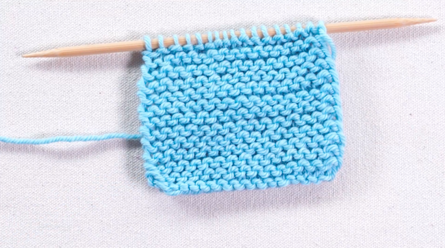 Slipped Stitch Swatch