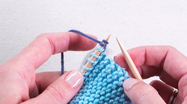 Cast On Two New Stitches