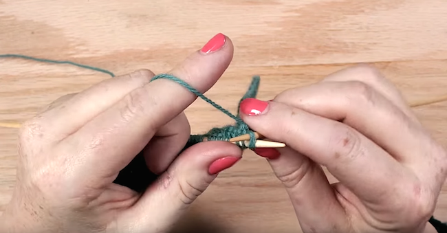 Knit Two Together Through the Back Loop