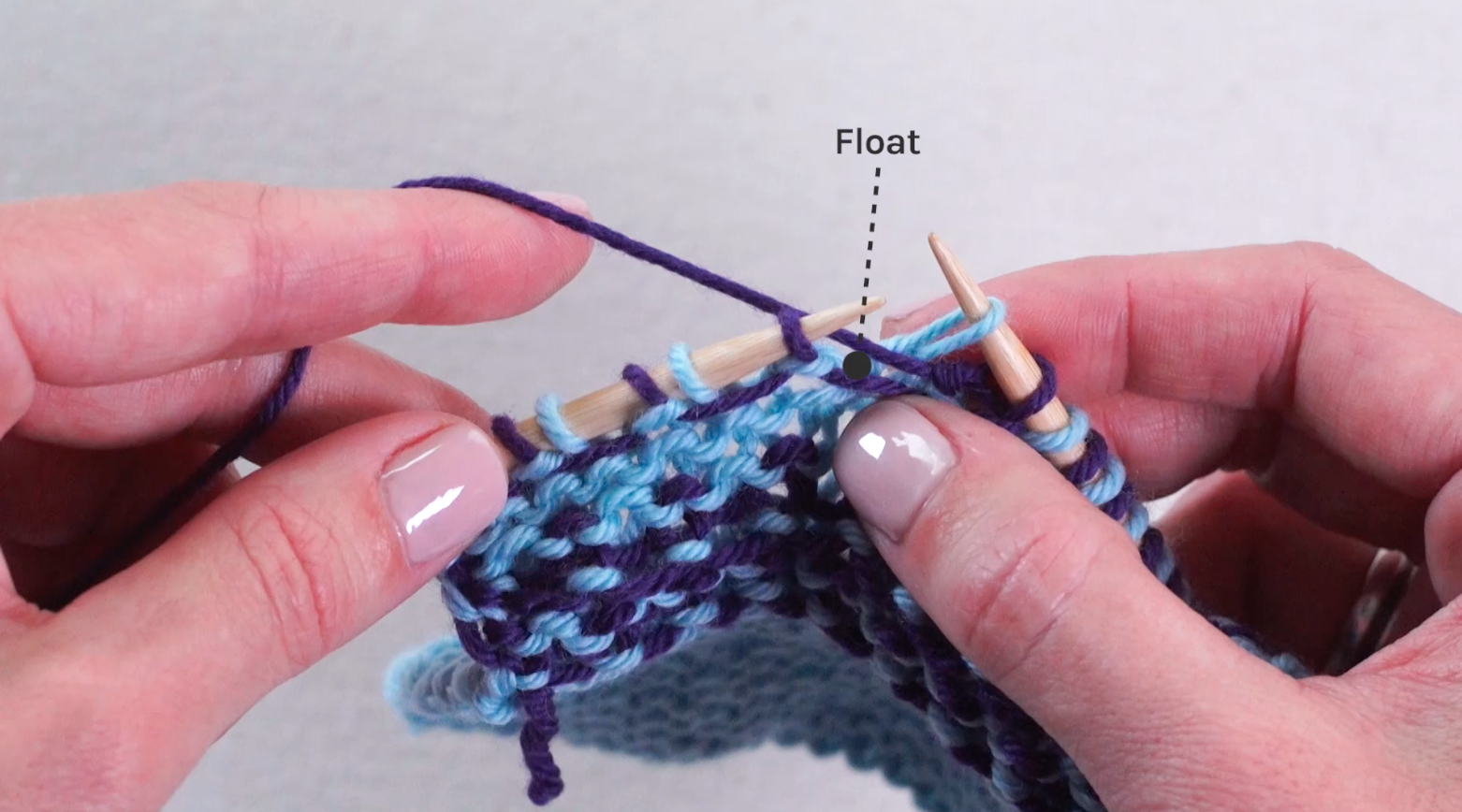 Float in Stranded Knitting