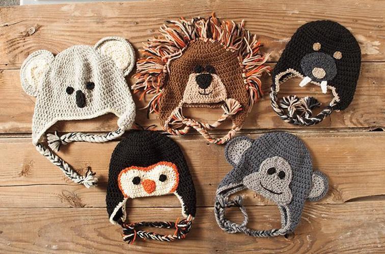 Crochet Animal Hat Collection