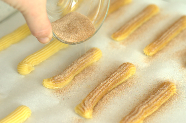 How to Make Baked Churros