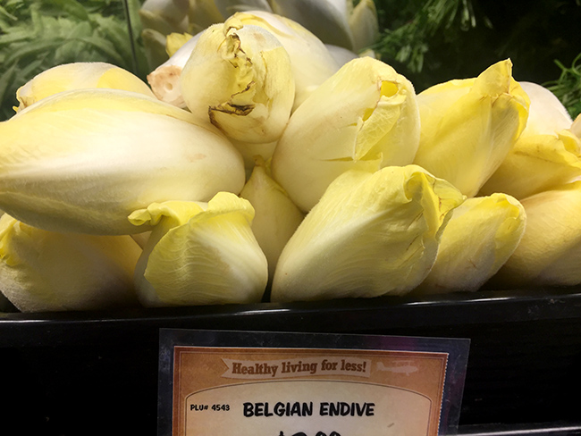 Belgian endives 