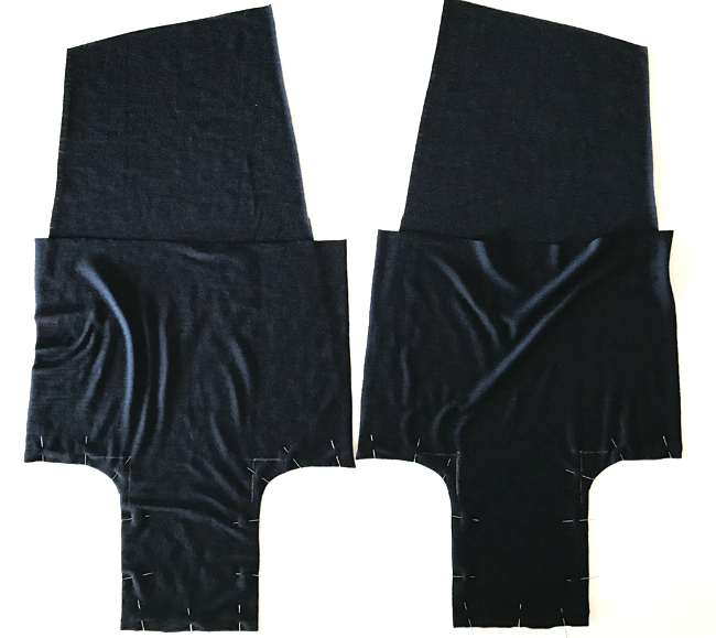 Cardigan Sewing Pieces