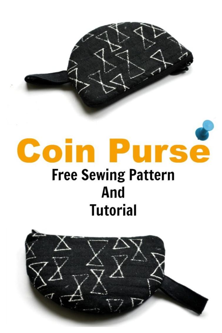 Easy Coin Purse Free Sewing Pattern