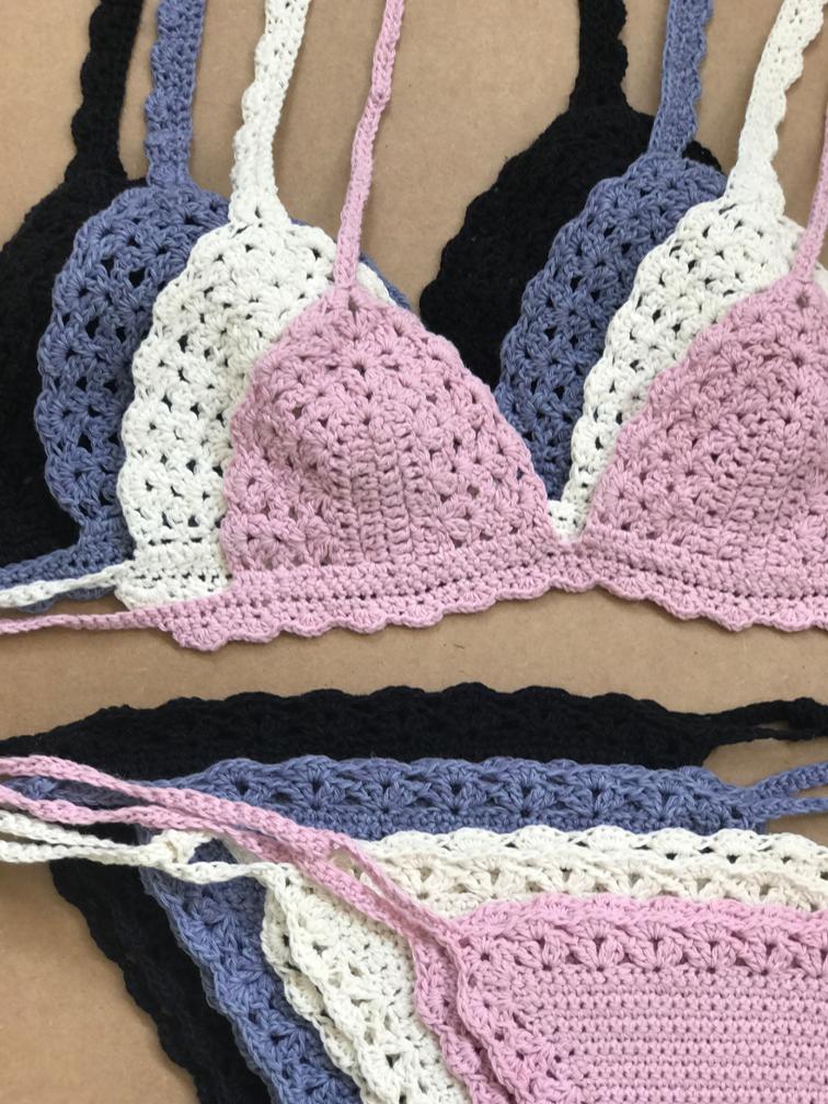 crochet lace bikini pattern