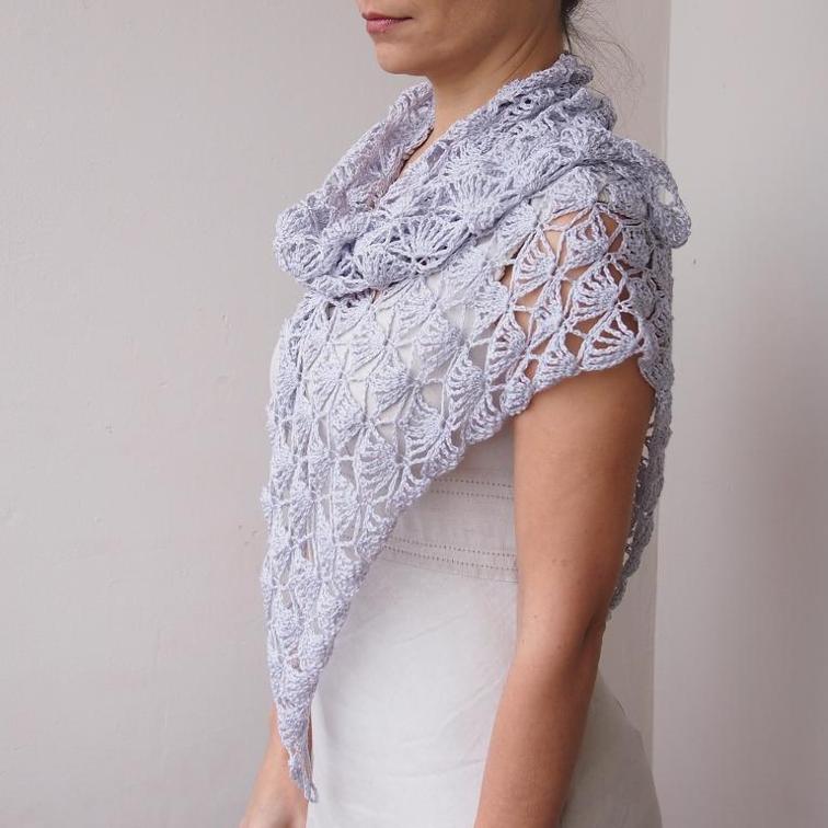 fairy lace triangle shawl