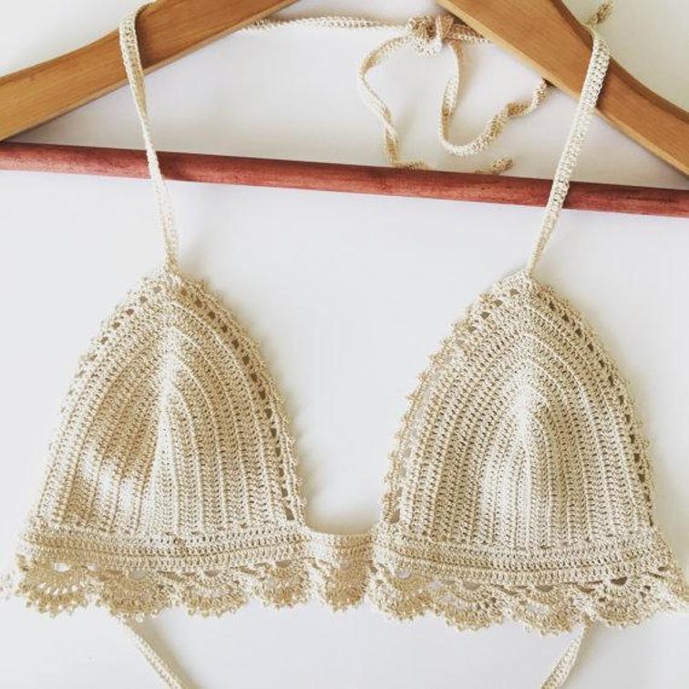 lace bikini set crochet pattern