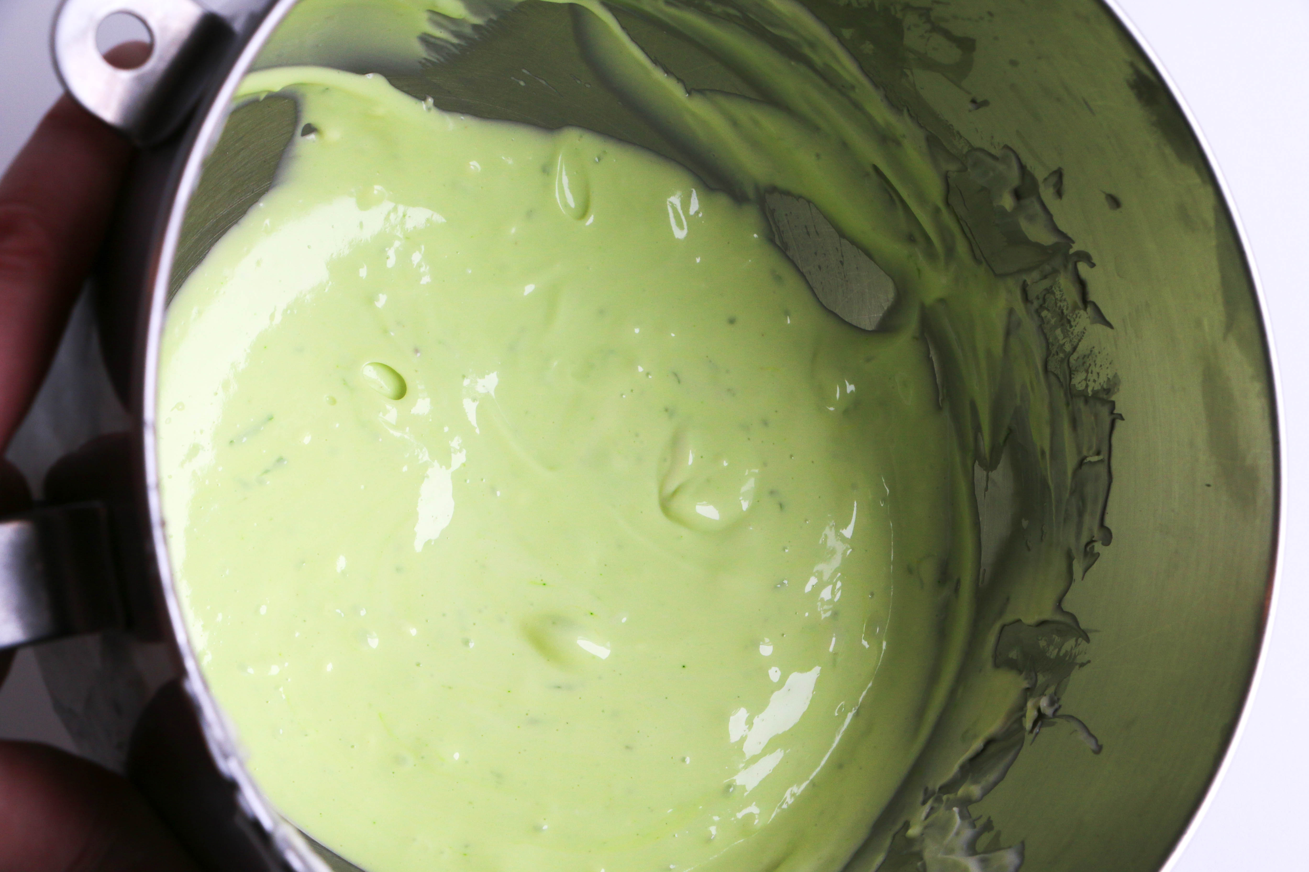Lime Cheesecake Batter | Erin Gardner