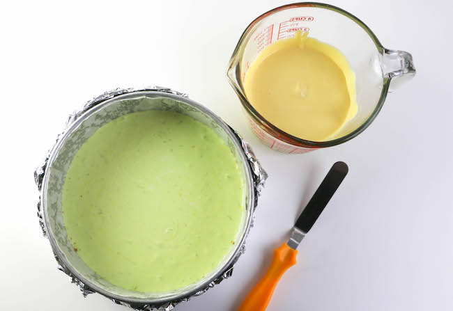 Adding the Second Layer of Cheesecake | Erin Gardner