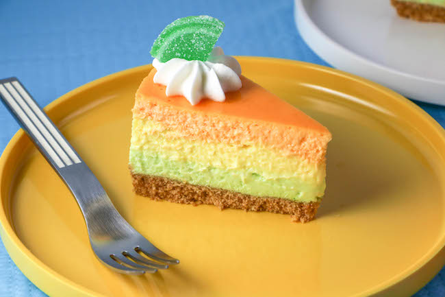 Slice of Layered Cheesecake | Erin Gardner